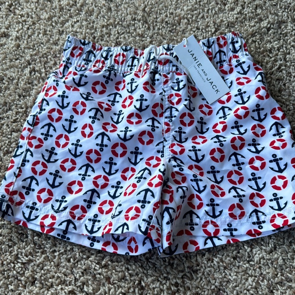 Janie and Jack swim suit adorable size 4 new tags